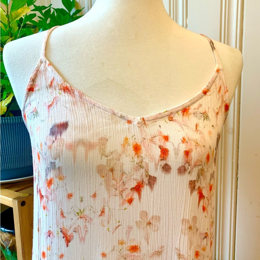 ALL SAINTS DRESS MAXI FLORAL IVORY 6 - Picture 2 of 12